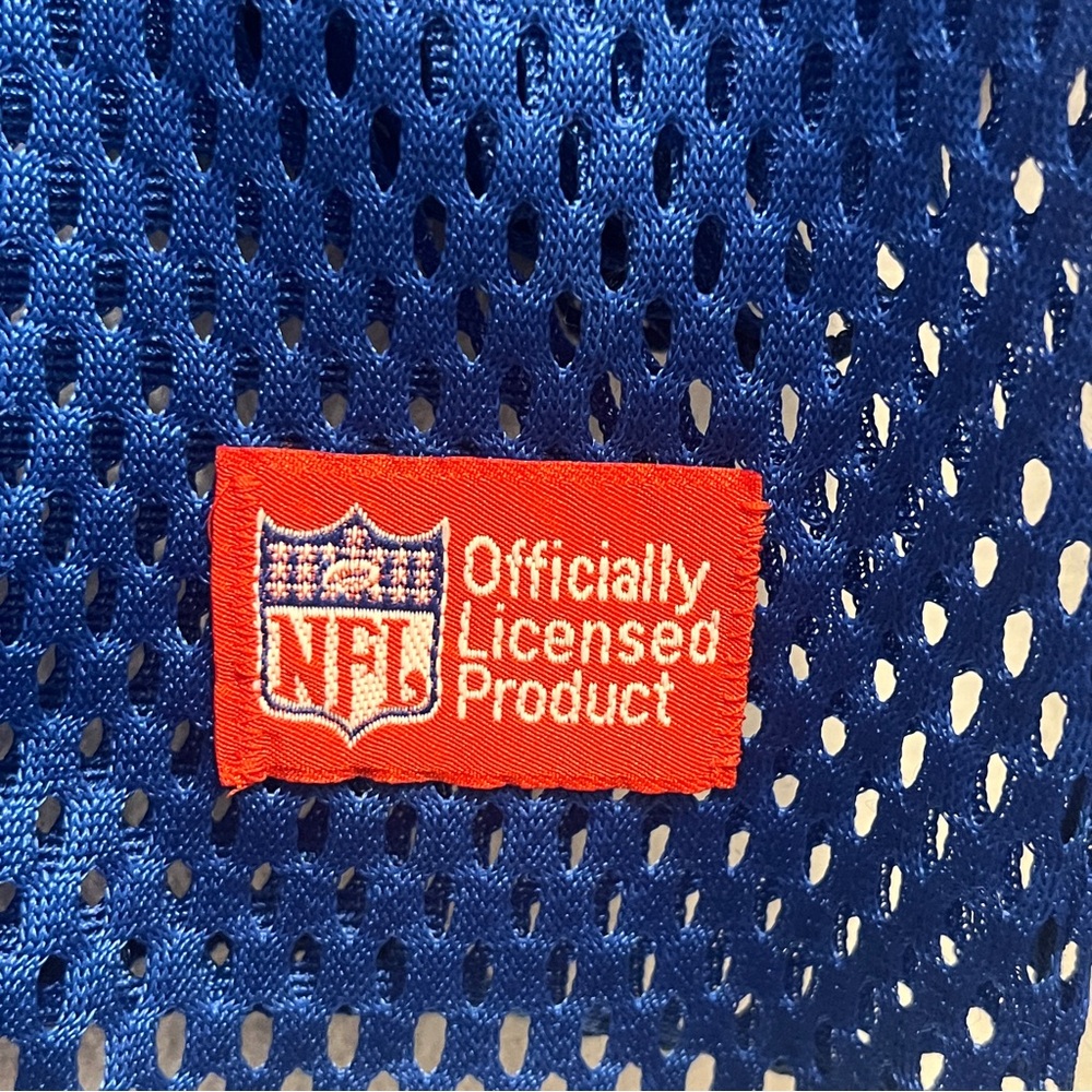 Sand-Knit MacGregor - Blue - New York Giants #11 Mesh Jersey - M - Picture 4 of 6